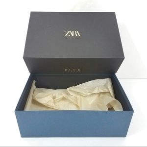 ZARA BLUE COLLECTION Empty Purse Shoe Gift Box